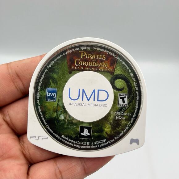 Pirates Of The Caribbean Dead Man’s Chest Sony PSP, 2006) UMD Only - Picture 2 of 4
